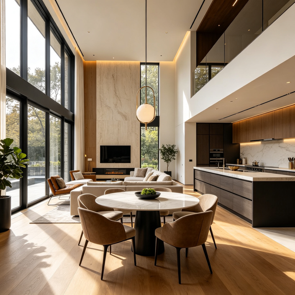 Luxury interior renovation